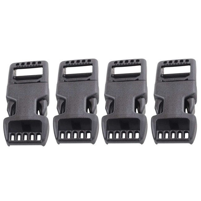 Military Grade 1” Quick Release Buckles - 500 lb Breaking Strength - Heavy Duty Marine & Industrial Side Release Buckles