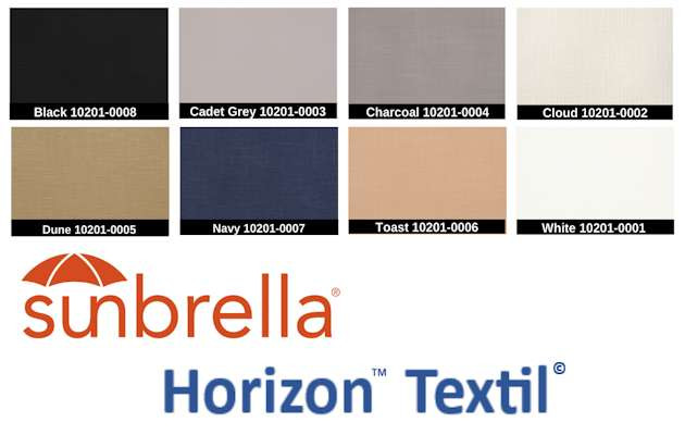 Sunbrella HORIZON TEXTIL Marine Upholstery Vinyl 54"