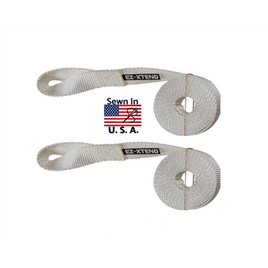 Ez-xtend Polyester Webbing 1 inch - Heavy Duty Strapping That Outlasts and Outperforms Nylon Webbing 1 inch and Polypropylene Webbing 1 inch - 4500 lb
