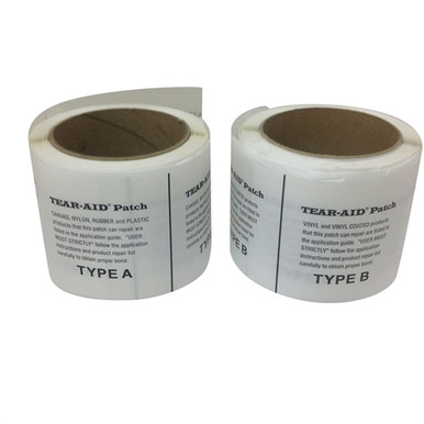 Tear-Aid Type A Fabric Repair See-Thru Tape Patch Kit 