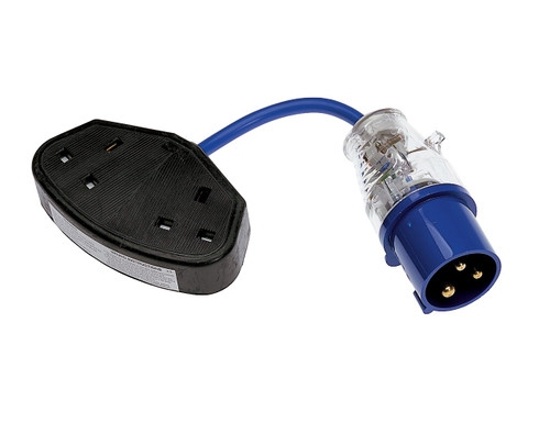 16a Plug - 2x 13A 240v Socket Fly Lead 16a Plug - 2x 13A 240v Socket Fly Lead