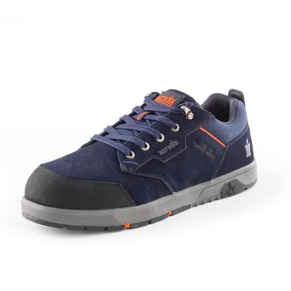 Scruffs Halo 3 Safety Trainers - Navy