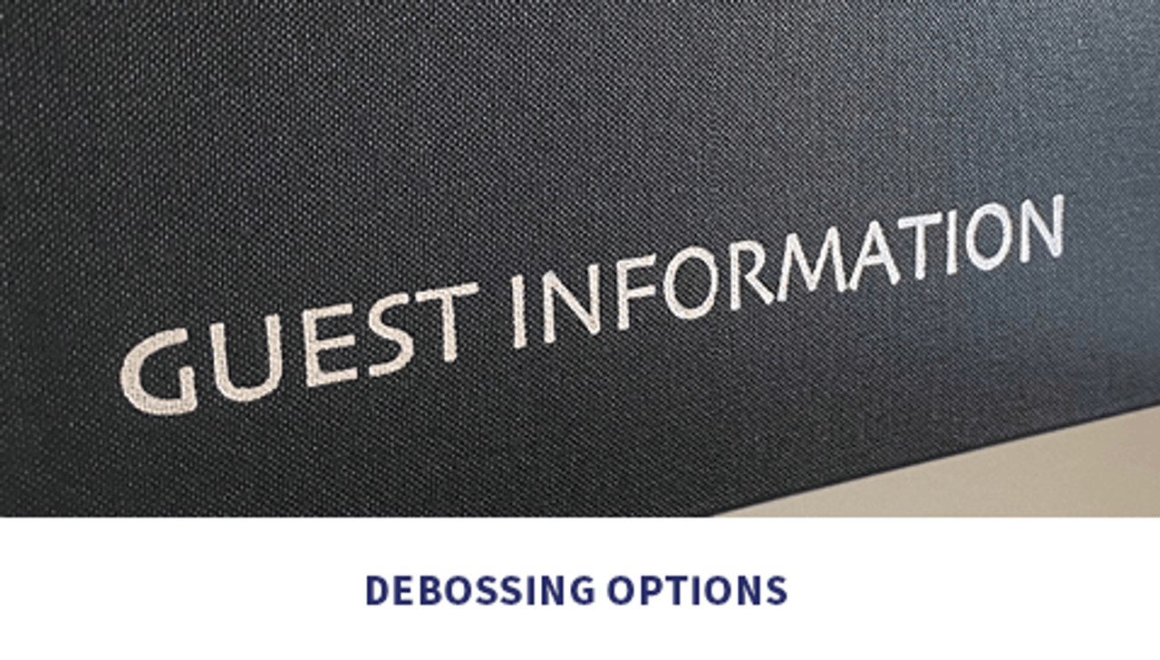 Debossing Options