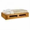 Safe & Tough Twin Bed - Open Storage