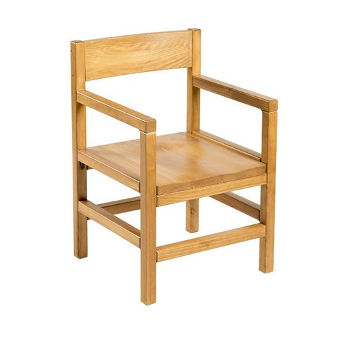 all wood arm chair