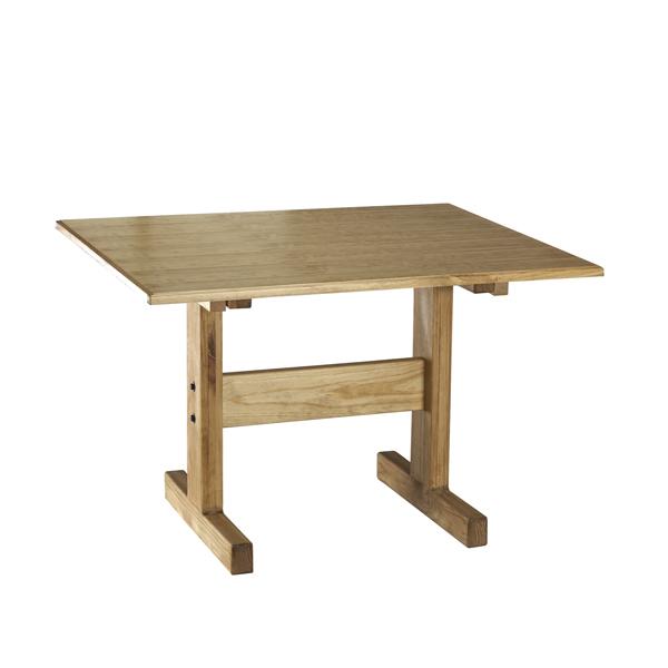 Classic Small Wood Veneer Dining Table
