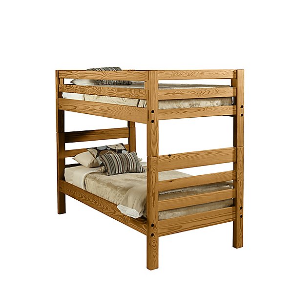 wooden bunk bed ladder