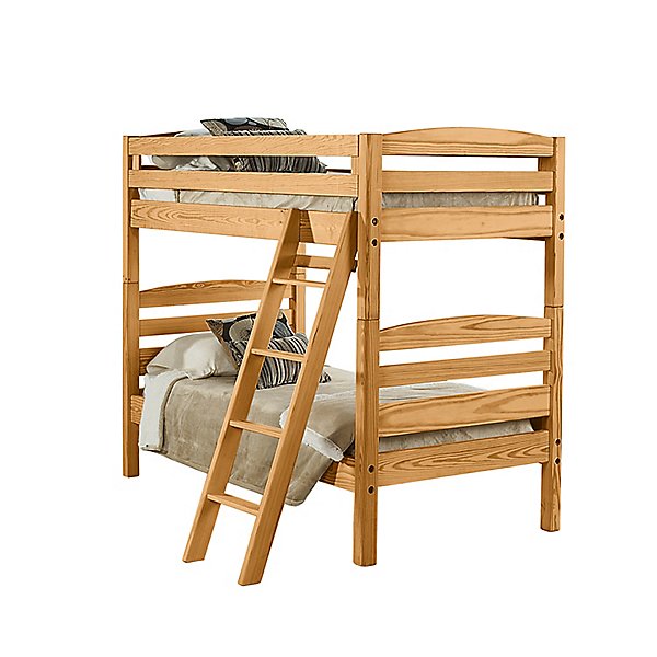 bunk beds with ladder on the end