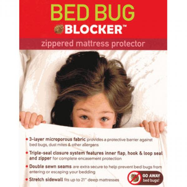 Bed Bug Blocker Zippered Mattress Protectors - Twin