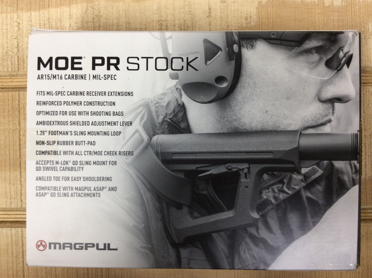 MAGPUL MOE PR ストックフラットダークアース Magpul MOE PR Carbine Stock - Mil Spec - Flat Dark Earth