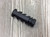 Muzzle Brake is manufactured using quality steel, precision turned, knurled, bored and ground, then finished with a black nitrite finish