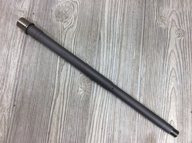Ballistic Advantage 16” 6MM ARC barrel is machined from 416 Stainless Steel with a bead blasted finish.