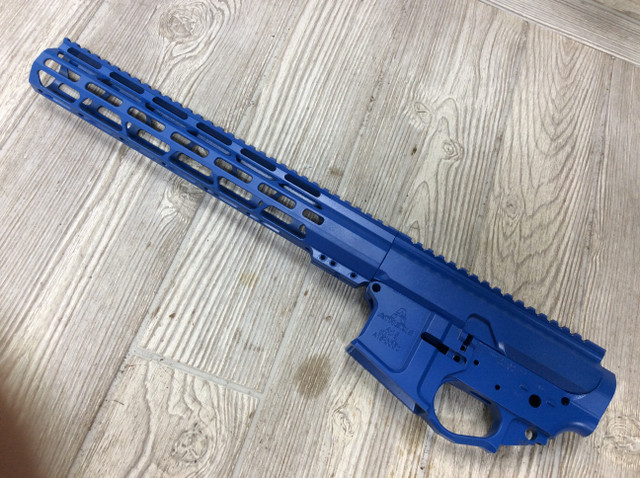 This Service provides our customers the opportunity of having their Weapon, Receiver Set or Builders Set refinished in the Cerakote Color of their choice.