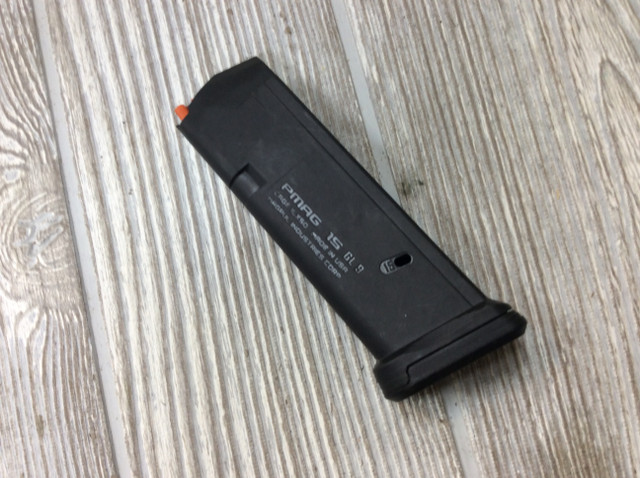 PMAG 15 GL9 is a 15-round Glock 9mm handgun magazine featuring a new proprietary all-polymer construction for flawless reliability and durability over thousands of rounds