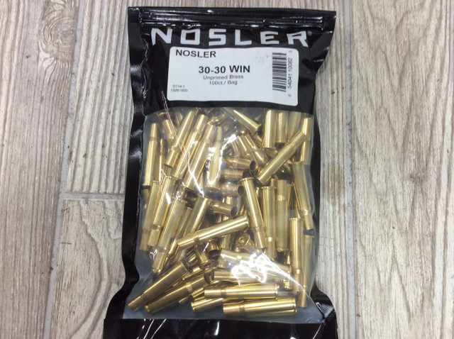 All Nosler cases are constructed from their high quality, specially formulated brass