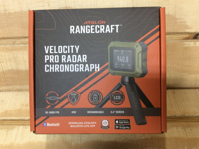 New for 2025, the Athlon Rangecraft Velocity Pro Radar Chronograph simplifies ballistic measurements with cutting-edge Doppler radar technology.