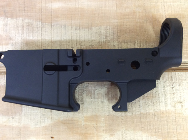Ghost AR-15 Stripped Lower Receiver | No Logo | 7075-T6 Forged Mil-Spec Lower