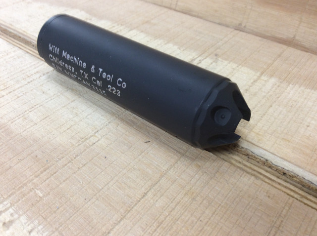Witt Machine Canooter Valve 22LR/.223 / 5.56 Suppressor