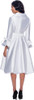 Nubiano Dresses DN1601 White Dress - 2
