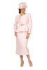 Giovanna G1150 3Pc Skirt Suit - Pink