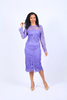 Diana Couture 7069 Dress - Purple