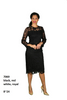 Diana Couture 7069 Dress - Black