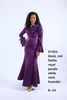 Diana Couture 1054 Dress - Purple