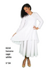 Ella Belle 8218 2Pc Skirt Set - White