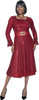 Terramina 7084 Dress -Burgundy