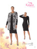 Kayla Knit 5325 2Pc Knit Dress Suit -2