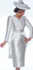GMI 10212 3Pc Skirt Suit -White