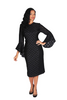 Diana Couture 8566 Dress - Black