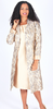 Diana 8610 2Pc Jacket and Dress Set - Champagne