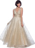 Annabelle 8781 Special Occasion Dress - Champagne