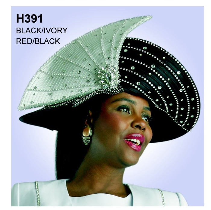 Lily and Taylor H391 Women Special Occasion Wide Brimmed Hat