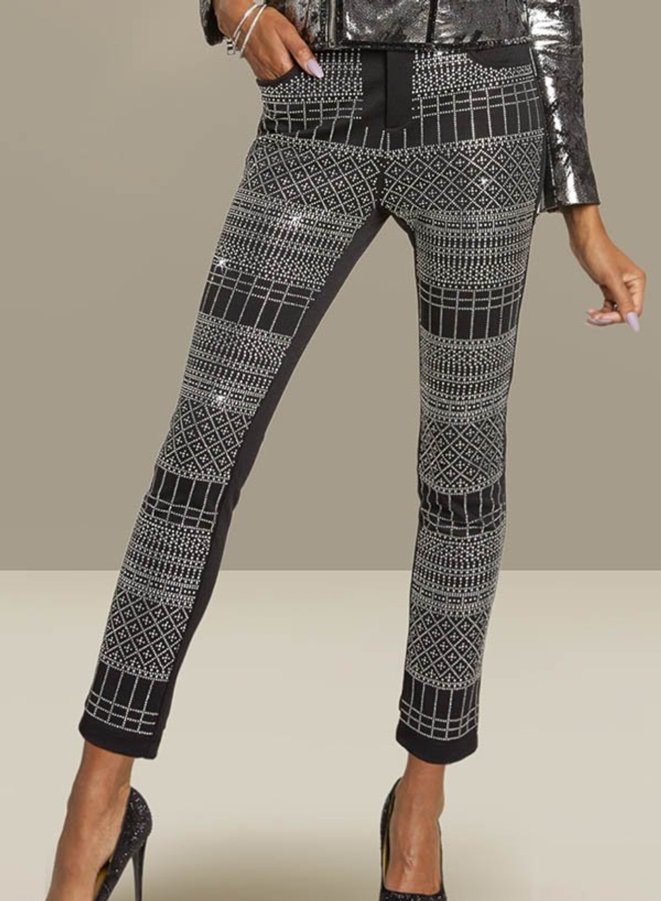 10498 2Pc Pant Set - Grey Size 16