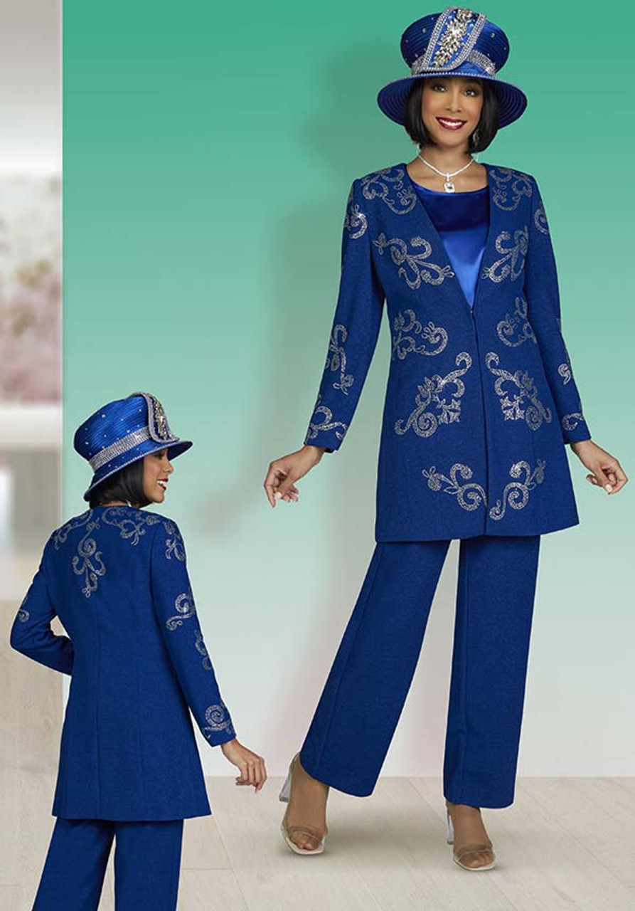 French Novelty: Ben Marc Stacy Adams 78488 Womens Pant Suit