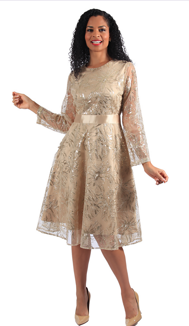 Diana Couture Designer Church Dress 8639  Women's Special Occasion Dress