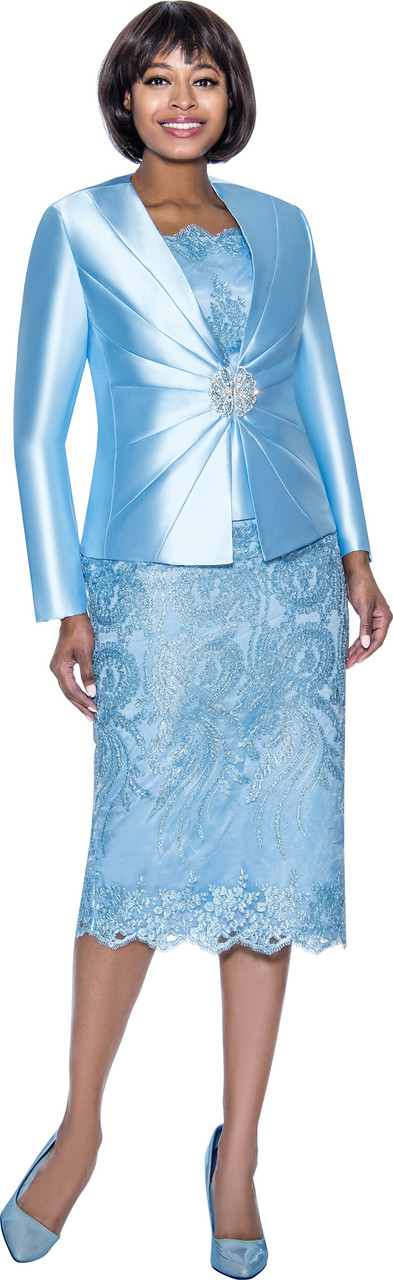 Elegance Fashions  Terramina 7874 3Pc Skirt Suit - Available in 5