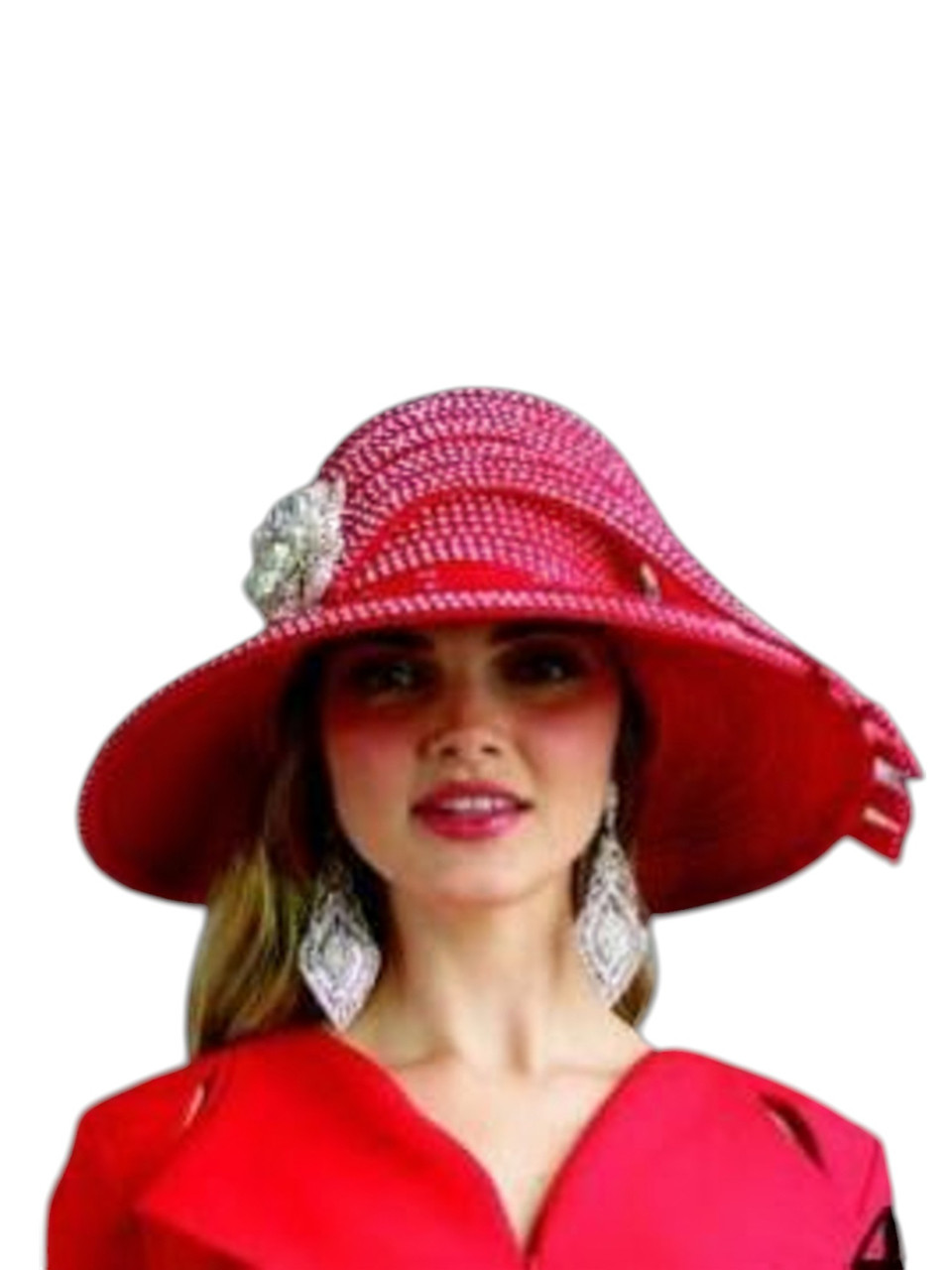 Lily and Taylor H278 Wide Brim Special Occasion Hat | Elegance