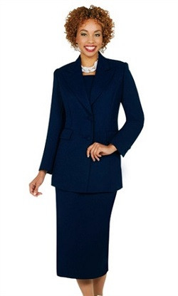 Ben Marc Usher Suit 2299C-Navy main image 0