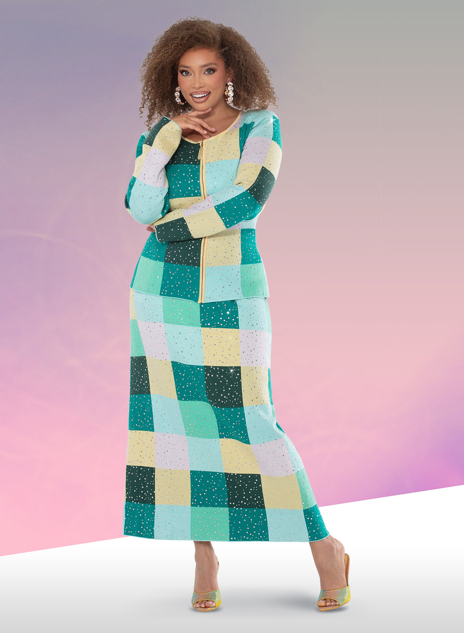 Donna Vinci Knits Designer Church Suit 13443 – Women's Special