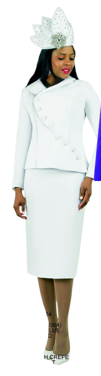 Elegance Fashions | Lily and Taylor 4877 2-Piece Skirt Suit - in