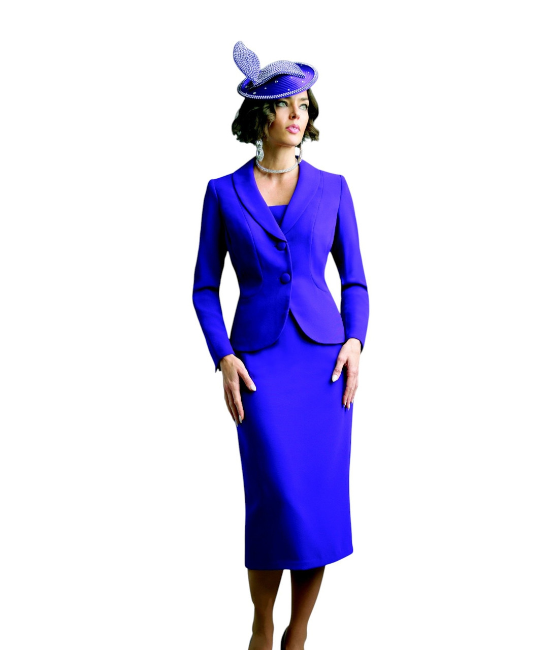 Lily Taylor Designer Church Suit 4529 – Women's Special Occasion Suit