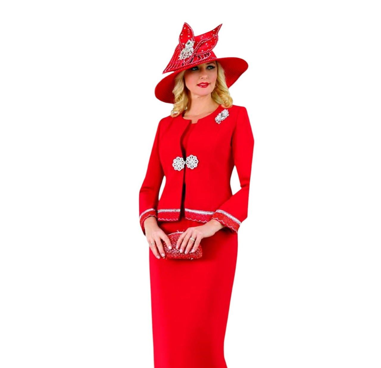 Lily Taylor Designer Church Suit 4272 – Elegant Women's Suit for