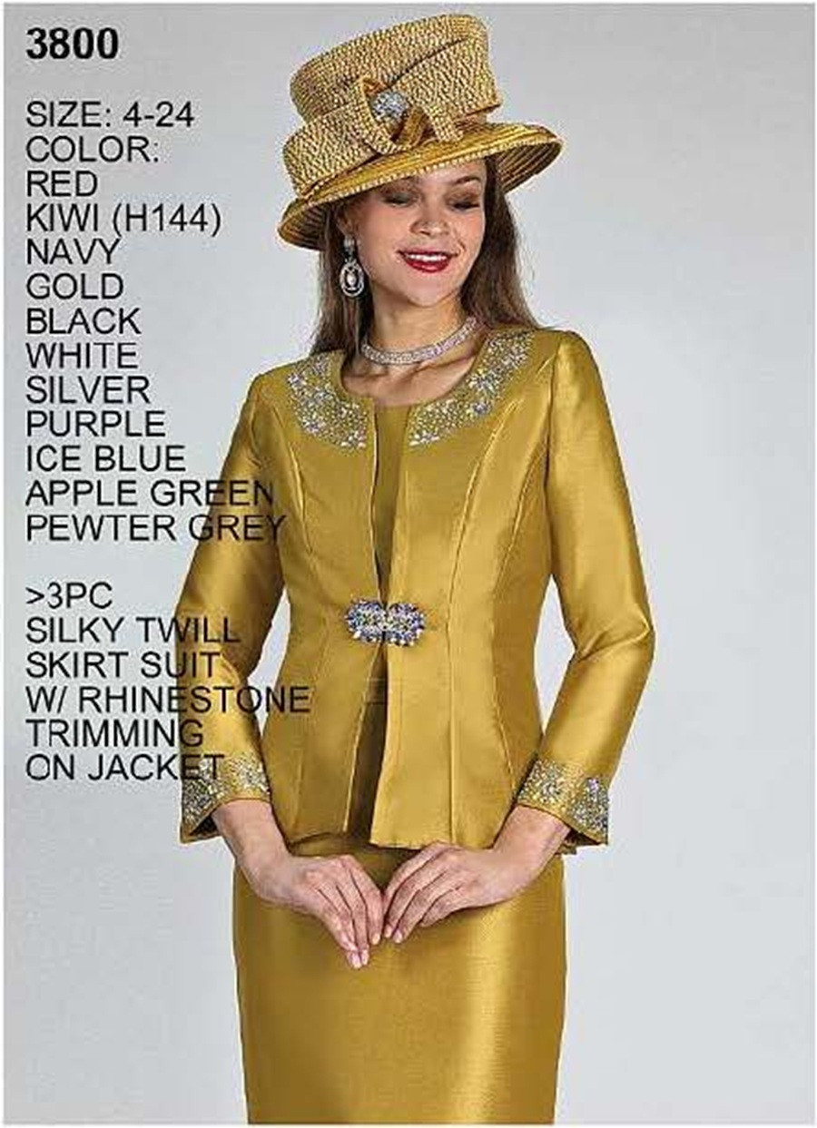 Lily Taylor Designer Church Suit 3800 – Elegant Women's Suit for