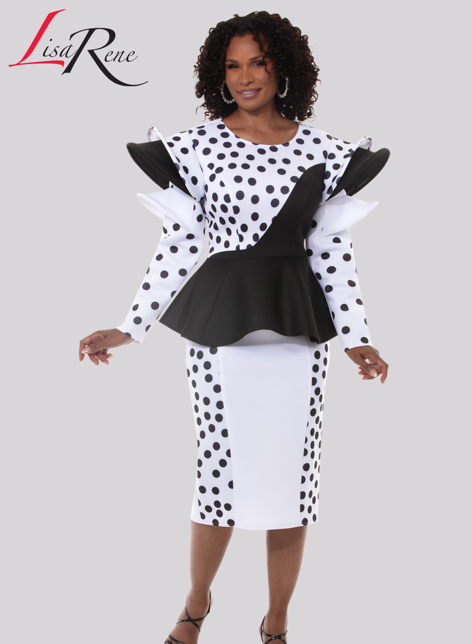Lisa Rene Designer Church Suit 3376 – Elegant Women's Suit