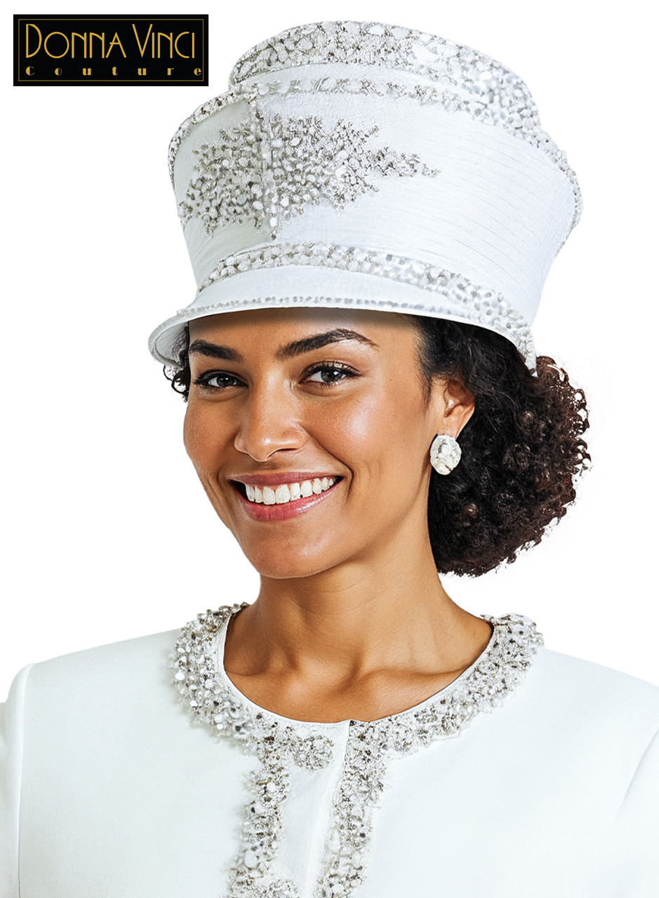 Donna Vinci Knits Designer Church Suit 13458 White – Women's