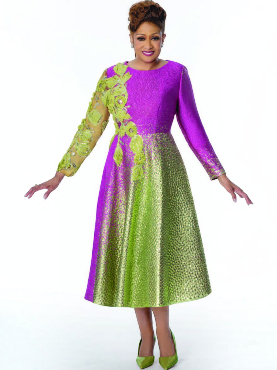 Dorinda Clark Cole 310421 Designer Church Suits & Dresses