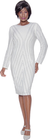 Terramina 7143 Dress - Off White